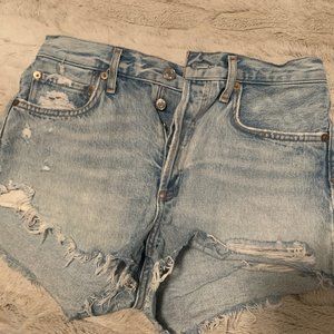 Agolde jean shorts